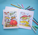 *NEW* Color Craze Coloring Book - Ocean Pals