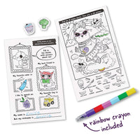 *NEW* Color-in Stickers and Puzzles! Adorable Animals