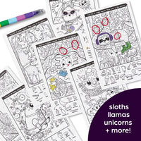 *NEW* Color-in Stickers and Puzzles! Adorable Animals