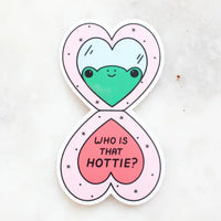 Tender Ghost 'Who Is That Hottie' Vinyl Sticker