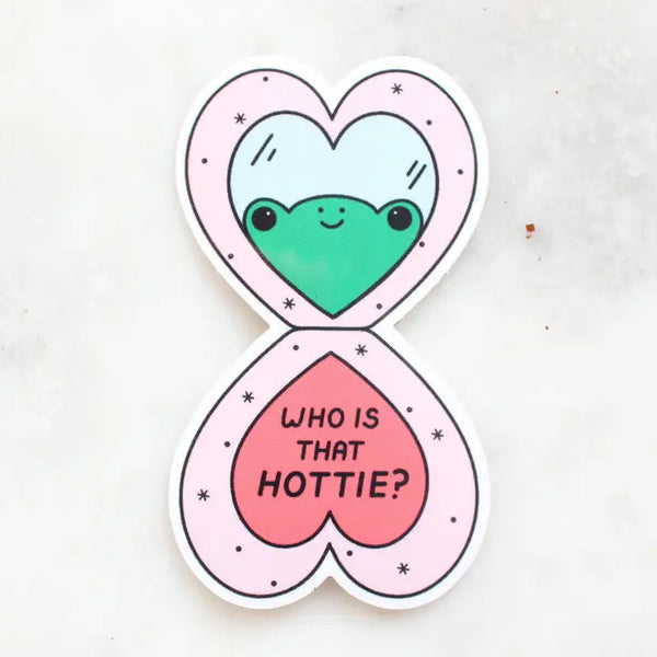 Tender Ghost 'Who Is That Hottie' Vinyl Sticker