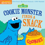 *NEW* Indestructibles Books - Sesame Street: Cookie Monster Finds a Snack