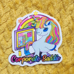 *NEW* Luxe Trauma 'Corporate Saddie' Vinyl Sticker