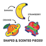 *NEW* Mudpuppy Scratch & Sniff 60 Piece Puzzle: Cosmic Fruits