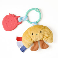 *NEW* Itzy Ritzy Itzy Pal Plush & Teether - Chloe the Croissant