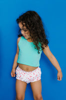 *FINAL SALE* June and January Crop Tank Top - Soft Mint