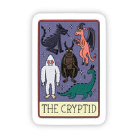 Big Moods 'The Cryptid' Tarot Card Vinyl Sticker