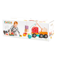 *NEW* Cubika Magnetic Wooden Crane Truck