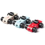 *NEW* Cubika Wooden Racing Cars Set