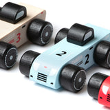 *NEW* Cubika Wooden Racing Cars Set