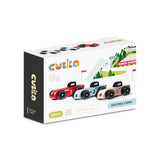 *NEW* Cubika Wooden Racing Cars Set
