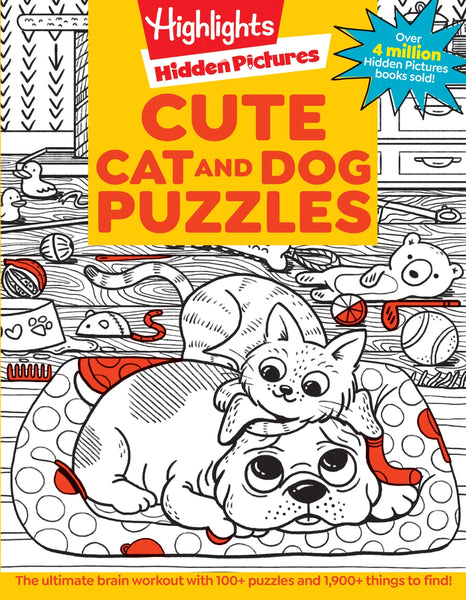 *NEW* Hidden Pictures Cute Cat and Dog Puzzles