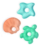 Itzy Ritzy Cutie Coolers Water Filled Teethers - Seaside