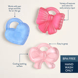 *COMING SOON* Itzy Ritzy Cutie Coolers Water Filled Teethers - Bows
