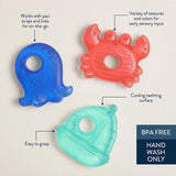 *COMING SOON* Itzy Ritzy Cutie Coolers Water Filled Teethers - Nautical