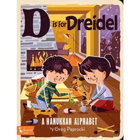 BabyLit Alphabet Books - D is for Dreidel