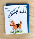 *FINAL SALE* Paper Wilderness Dad You Rule Dog Father's Day Greeting Card
