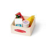 *NEW* Melissa & Doug Food Groups Wooden Play Food - Dairy