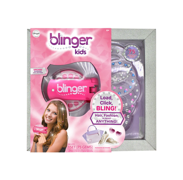 Blinger Kids Diamond Dreams Collection Starter Kit with 75 Gems