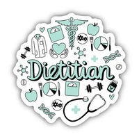 Big Moods 'Dietitian' Vinyl Sticker