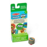 Melissa & Doug Sticker WOW!® Mini Activity Pad & 200 Refill Stickers (Stamper Not Included)