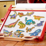 Melissa & Doug Wooden Magnets - Dinosaurs