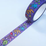 *NEW* Wokeface Disco Cats Washi Tape