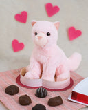 Douglas Toys Mini Cadie Soft Pink Cat Plush