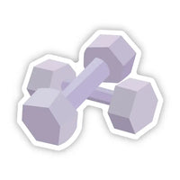 Big Moods Dumbbell Weights Vinyl Sticker