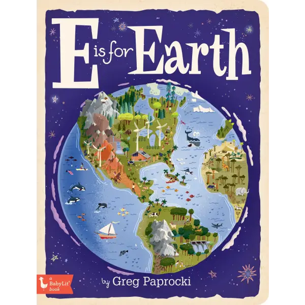 BabyLit Alphabet Books - E is for Earth