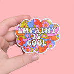 *NEW* The Peach Fuzz 'Empathy is Cool' Vinyl Sticker