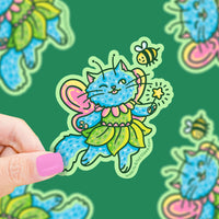 *NEW* Turtle's Soup Fairy Kitty Vinyl Sticker