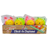 *NEW* Toysmith Farm Fresh Chick-In Costumes Squishies