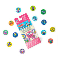Melissa & Doug Sticker WOW!® Mini Activity Pad & 200 Refill Stickers (Stamper Not Included)