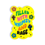 *NEW* Krystan Saint Cat 'Filled with Whimsy and Rage' Vinyl Sticker