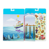 *COMING SOON* Melissa & Doug Paw Patrol Restickable Stickers Flip-Flap Pad - Adventure Bay