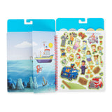 *COMING SOON* Melissa & Doug Paw Patrol Restickable Stickers Flip-Flap Pad - Adventure Bay