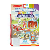 *COMING SOON* Melissa & Doug Paw Patrol Restickable Stickers Flip-Flap Pad - Classic Missions