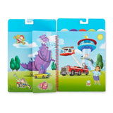 *COMING SOON* Melissa & Doug Paw Patrol Restickable Stickers Flip-Flap Pad - Ultimate Rescue