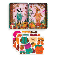 *NEW* Mudpuppy Magnetic Dress-Up Tin: Folklore Forest