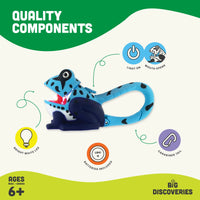 *NEW* Lifelight Animal Carabiner Flashlight - Blue Frog