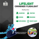 *NEW* Lifelight Animal Carabiner Flashlight - Blue Frog