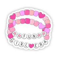Big Moods 'Fun Girl Era' Bracelet Vinyl Sticker