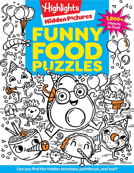 *NEW* Hidden Pictures Funny Food Puzzles