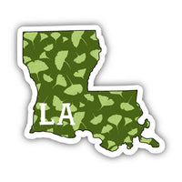 Big Moods Louisiana Colorful Vinyl Stickers