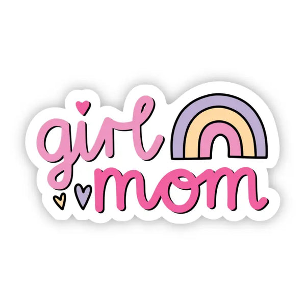 Big Moods 'Girl Mom' Vinyl Sticker