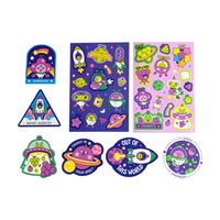 Ooly Stickiville Galaxy Grape Scented Stickers