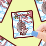 *NEW* Turtle's Soup 'Hang In There' Vinyl Sticker