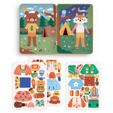 *NEW* Mudpuppy Magnetic Play Set Tin: Happy Camper