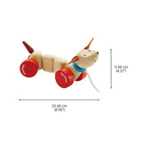 *NEW* Plan Toys Happy Puppy Pull Toy